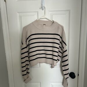 Free people crop sweater